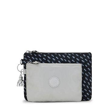 Kipling Duo Pouch Printed 2-in-One Pouches Tasche Grau | DE 2119AH