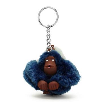 Kipling Mom And Baby Mode Sven Monkey Keychain Accessoires Blau | DE 1945EB
