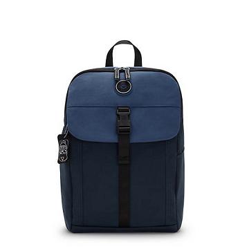 Kipling Genadi 16" Backpack Laptoptaschen Blau | DE 1636MQ