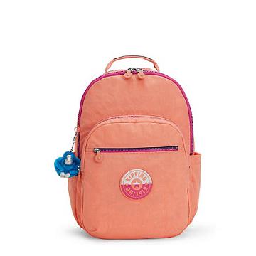 Kipling Seoul Large 15" Backpack Laptoptaschen Orange | DE 1655UZ